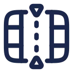 Video Frame Cut 2 SVG Icon
